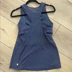 Stylish Gray Racerback Tank Top